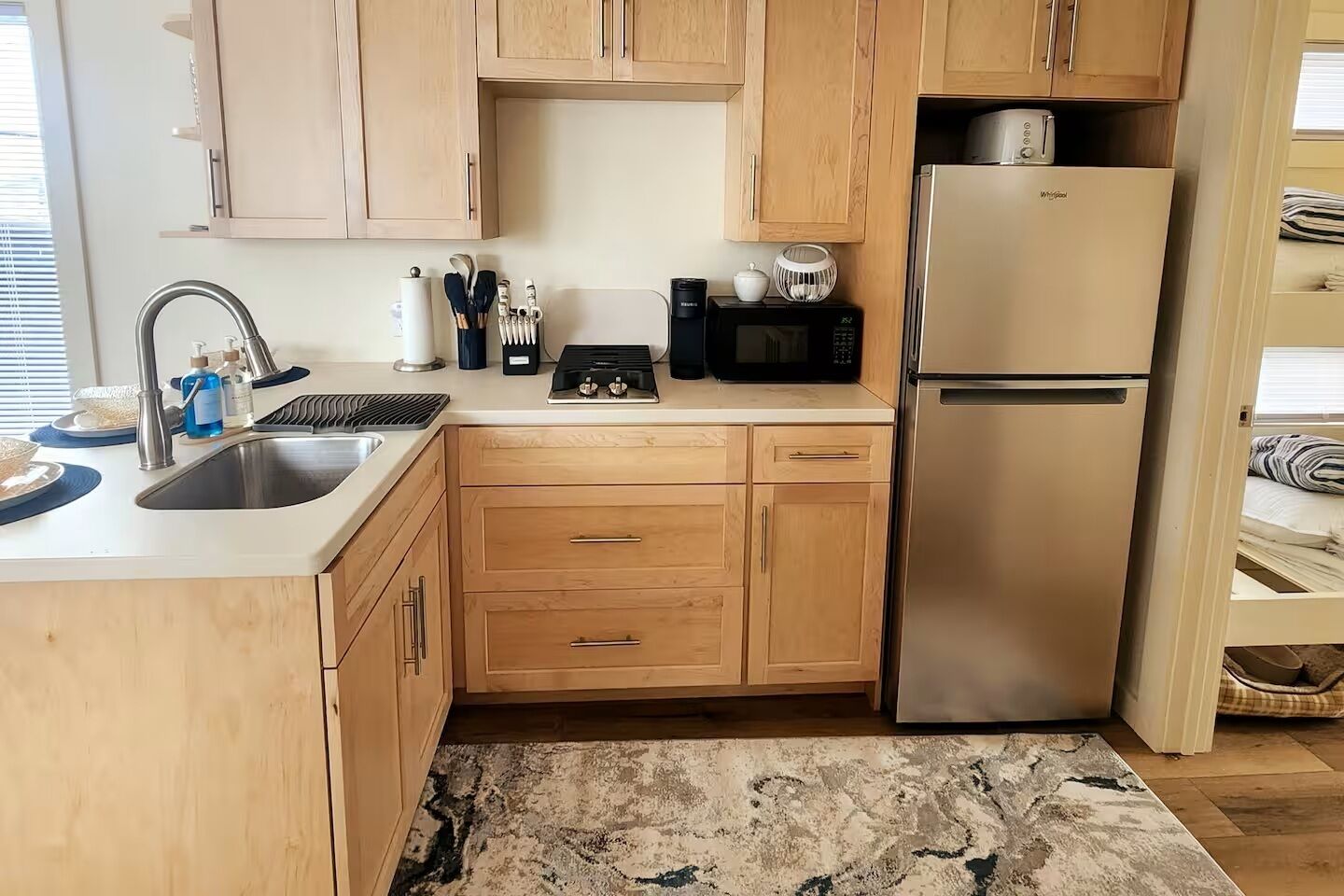 Micro-ondes, plaque de cuisson