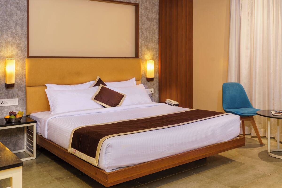 Kamar Double Deluks | Setrika/meja setrika dan Wi-Fi gratis