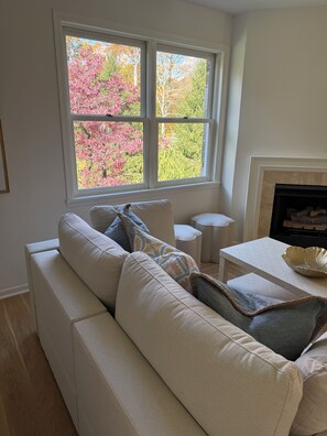Living area - Newly Renovated Charming Greenwich Guest Cottage (Greenwich)