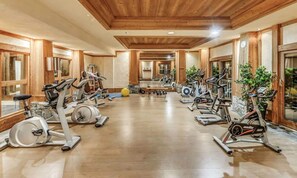 Fitness facility - 3 Rooms for 6 People (Champagny-en-Vanoise)