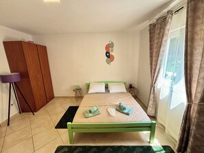 Kamar Double, pemandangan laut | Wi-Fi gratis