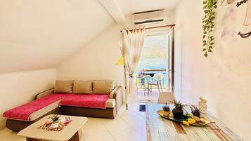 Kamar Double, pemandangan laut | Area keluarga