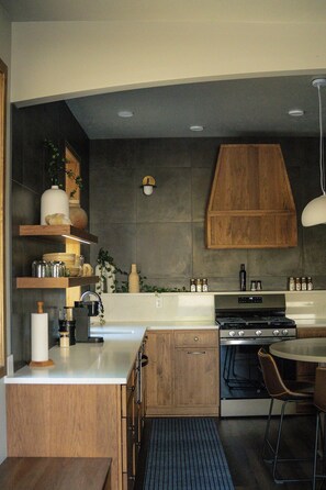 Microwave, oven, stovetop