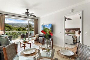 1 غرفة نوم ومكواة/لوح كي وخدمة الإنترنت وملاءات أسرّة