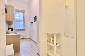 Fridge, microwave, oven, stovetop - Cute Gallery Flat in Király Street /best location/ (Budapest)