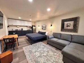 Studio, tekjøkken | Oppholdsområde