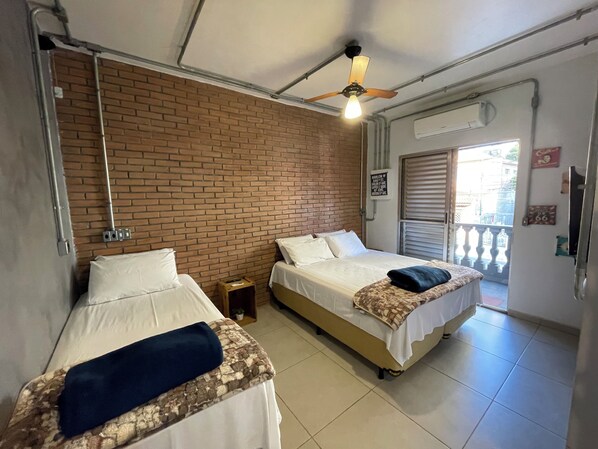 Superior Triple Room, Balcony | Laptop workspace, free WiFi