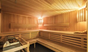 Sauna - Comfort 3-bedroom Apartment (Les Belleville)