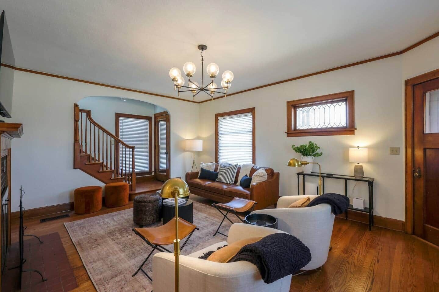 壁炉、立体声音响