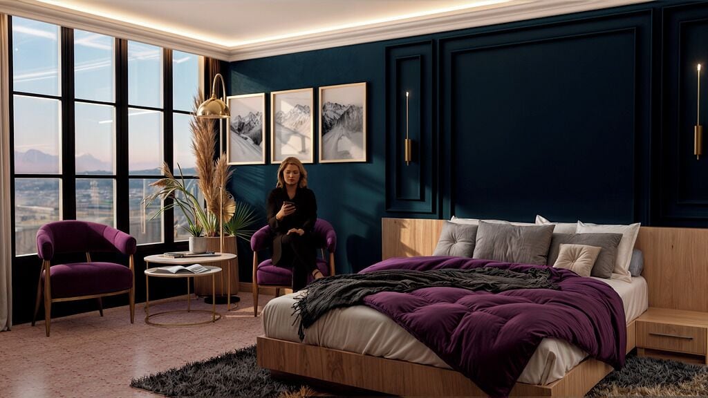 Deluxe Double or Twin Room, City View | Blackout drapes, free WiFi