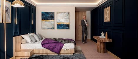 Luxury Room | Blackout drapes, free WiFi