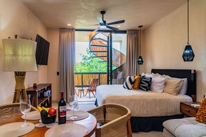 Superior Studio, 1 King Bed with Sofa bed, Private Pool, Garden View | In-room safe, iron/ironing board, free WiFi, bed sheets - Nativa Tulum Playa by The Spot Rentals (Tulum)