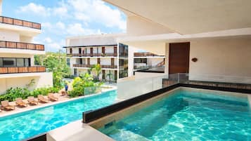 Leilighet – superior, 2 soverom, privat basseng | Privat basseng