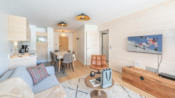 Unclassified image, 1 of 3, button - 2-room Apartment 2a+2e (Huez)