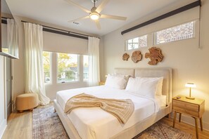 4 soverom, strykejern/-brett, wi-fi og sengetøy