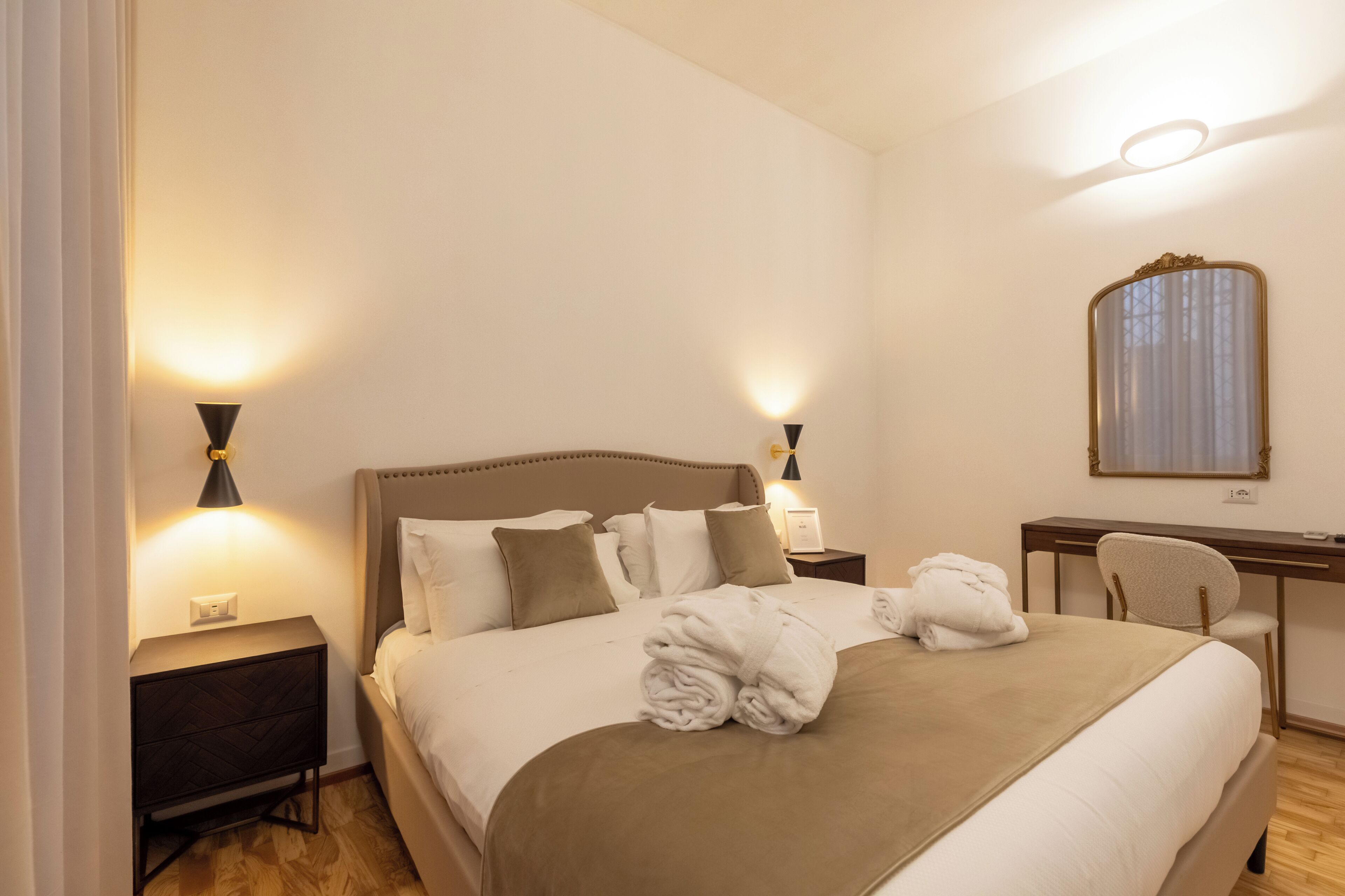 Minibar, in-room safe, blackout drapes, soundproofing