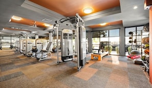 Fitness facility - Olympus loft 2. Lovely apartment with fitness room and AC in Chandler (Chandler)
