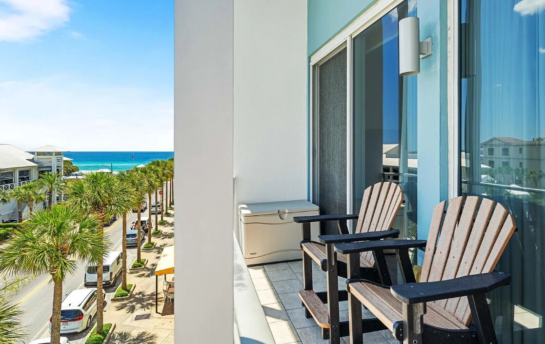 公寓客房, 2 張加大雙人床 (Salty's Six Palms 4A) | 住宿一隅