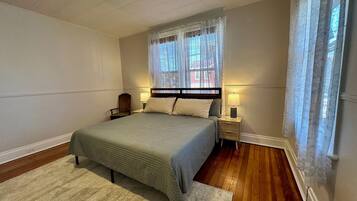 2 chambres, bureau, lit parapluie, Wi-Fi gratuit