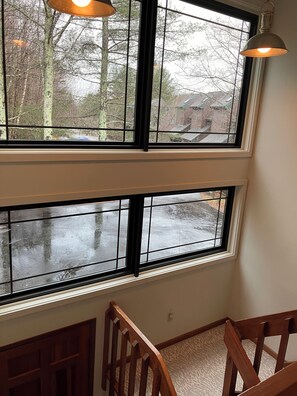 Interior - Restful King Beds, Walk to Town, Mountain View Patio (Waterville Valley)