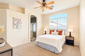 4 bedrooms, iron/ironing board, internet, bed sheets
