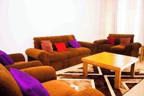 Villa, Balcony, City View | Living area