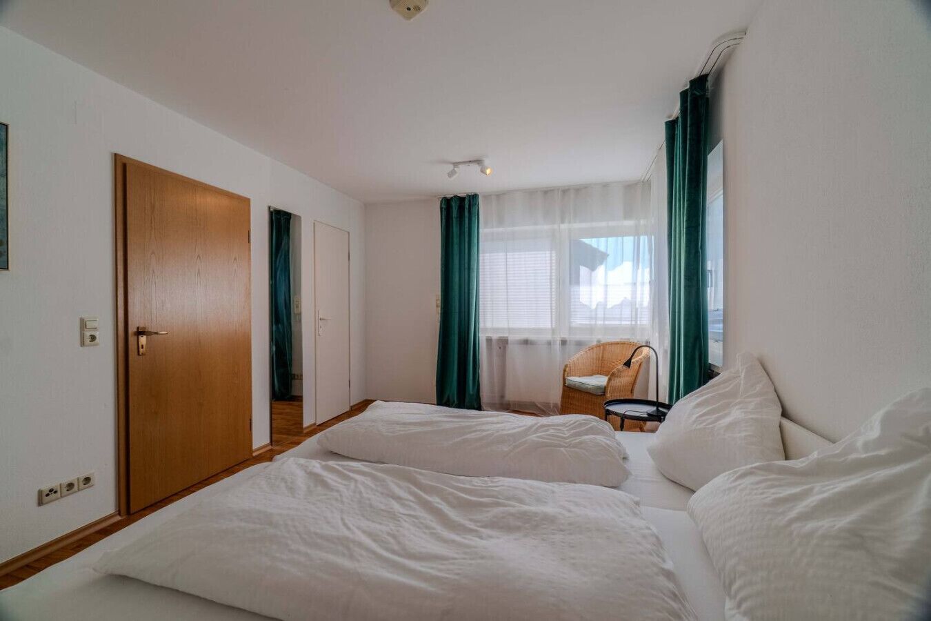 Desk, iron/ironing board, travel cot, free WiFi