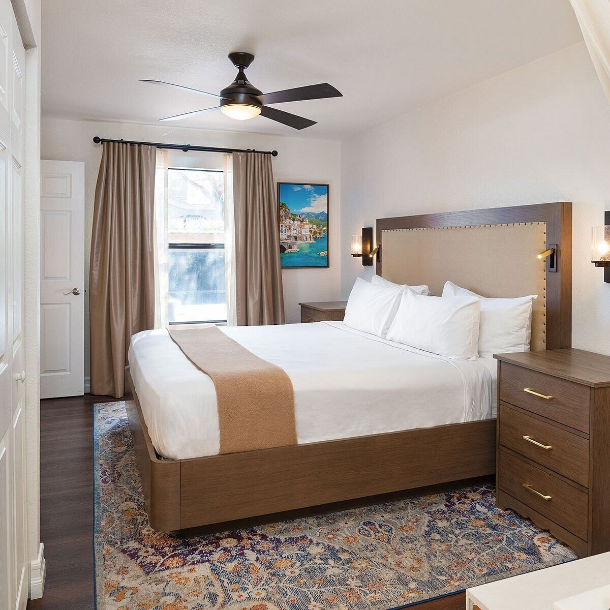 1 室のベッドルーム、アイロン / アイロン台、WiFi、ベッドシーツ