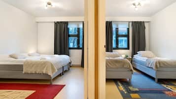 2 quartos, acesso à internet, roupa de cama