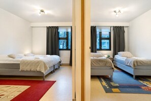 2 quartos, acesso à internet, roupa de cama