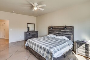 3 habitaciones, internet y ropa de cama