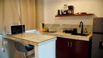 Classic Apartment, Balcony, Garden View | Private kitchen