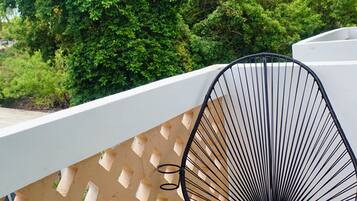 Appartement Classique, balcon, vue jardin | Balcon