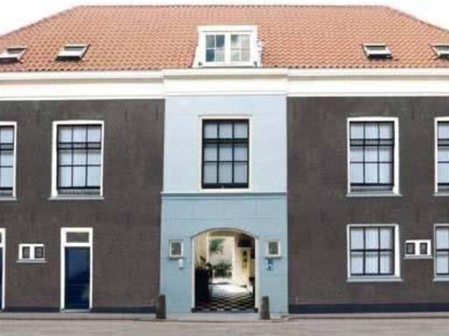 Voorkant van accommodatie