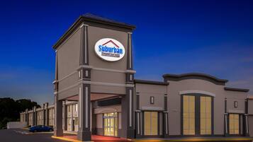 Blick von der Unterkunft