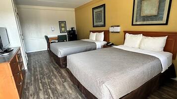 Blackout drapes, soundproofing, iron/ironing board, free WiFi