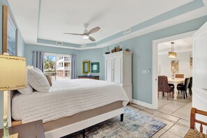 3 soverom, strykejern/-brett, wi-fi og sengetøy