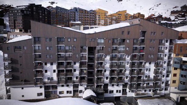 Exterior - Apartment in Soleil Near Ski Slopes (Les Belleville)