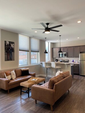 Smart TV - Luxury Loft/2 Beds - Civic Center/Cafe/Brewery/Farmers Market - FREE Garage Park (Glens Falls)