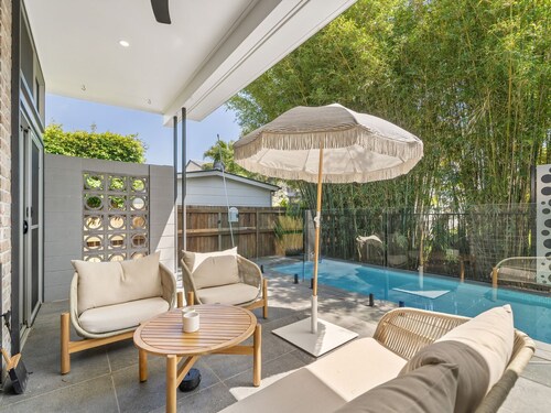 "Serenity & Poolside Sun" -