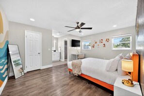 3 soverom, strykejern/-brett, wi-fi og sengetøy