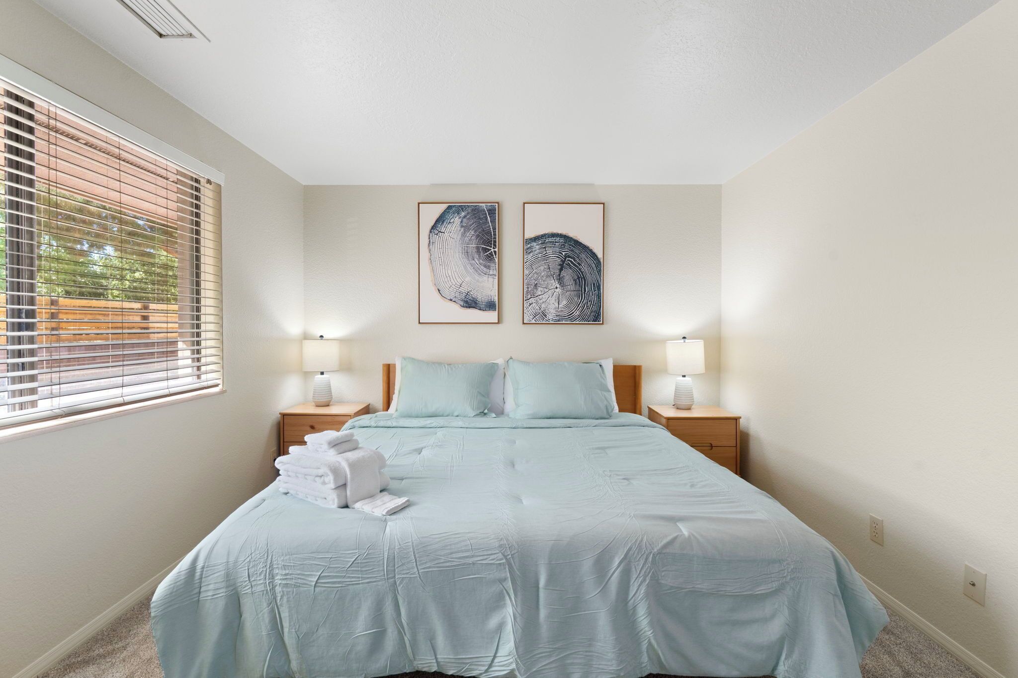 2 bedrooms, desk, iron/ironing board, free WiFi