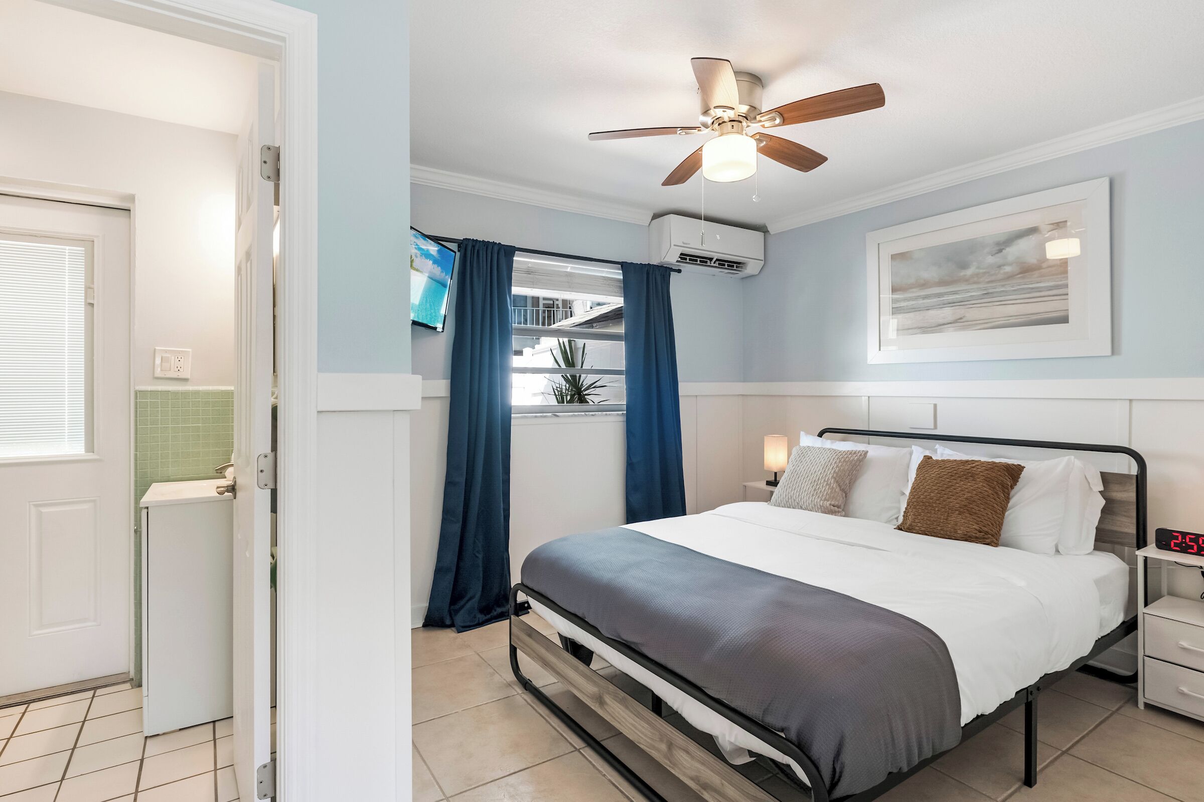 1 Schlafzimmer, Bügeleisen/Bügelbrett, kostenloses WLAN, Bettwäsche