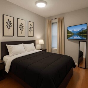 5 عدّة غرف نوم وخزنة داخل الغرفة ومكواة/لوح كي وواي فاي