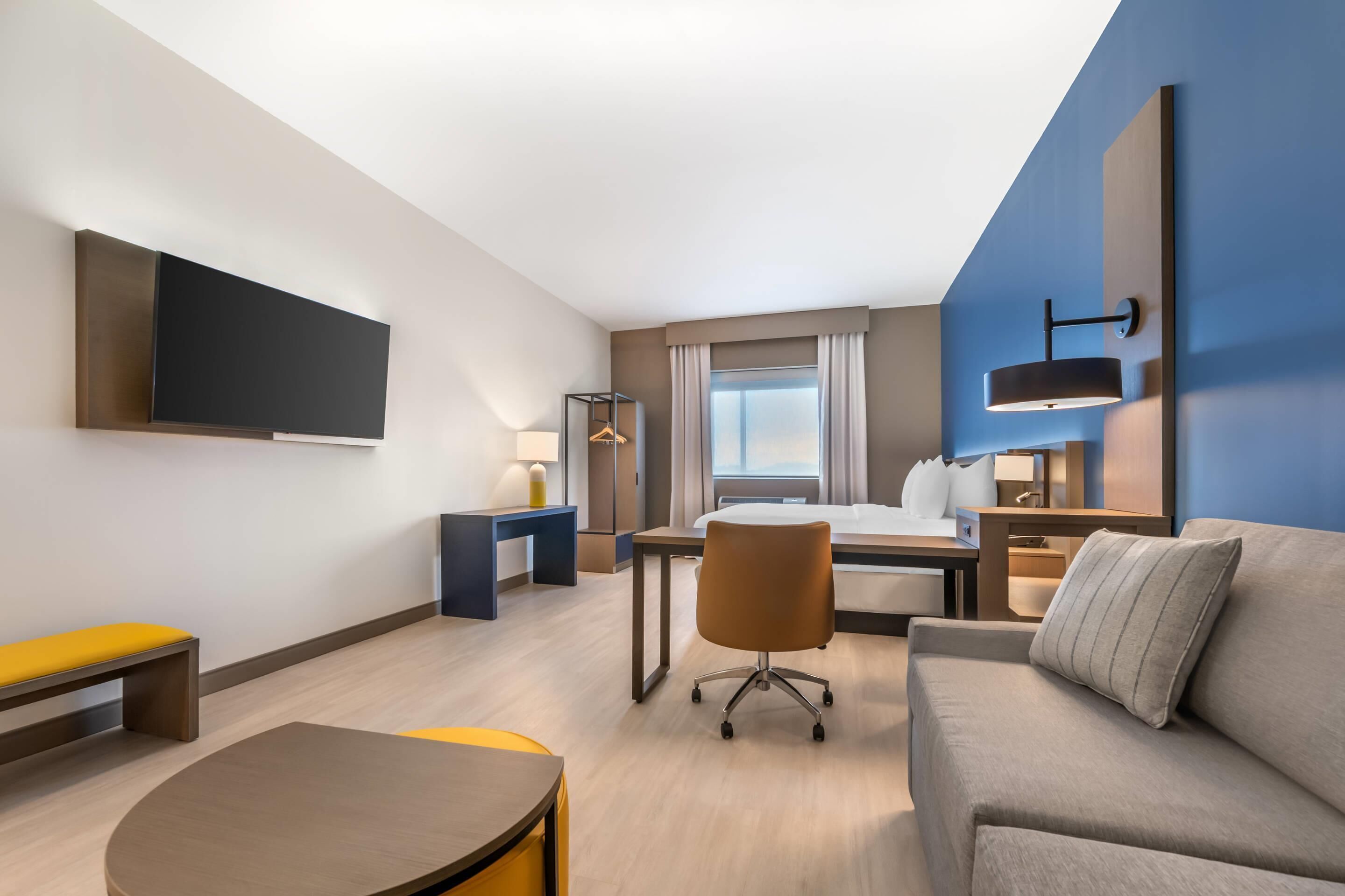 Suite, 1 King-Bett und Schlafsofa, Nichtraucher | Kostenloses WLAN