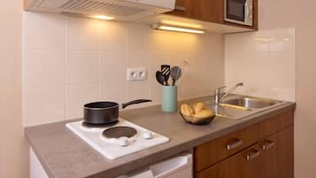 Departamento, 1 cama matrimonial, para no fumadores (Upgrade) | Cunas gratuitas, wifi gratis y ropa de cama