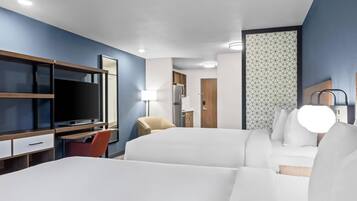 Standard Room, 2 Queen Beds, Non Smoking | Free WiFi