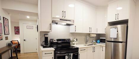 Microwave, oven, stovetop