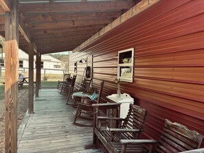 Terrace/patio - The Barn at Fly Away Farm (Ocala)