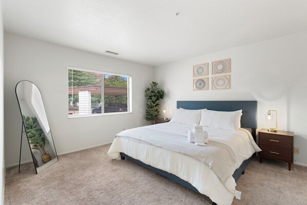 1 Schlafzimmer, Bügeleisen/Bügelbrett, kostenloses WLAN, Bettwäsche